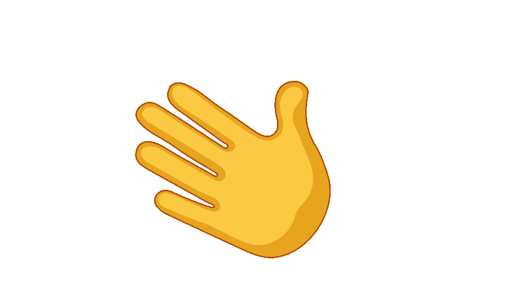 Waving hand